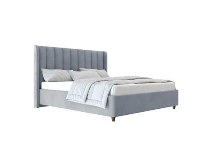 Кровать Beautyson Dorotea велюр Formula 961 светло-серый 245