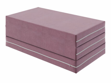Футон DreamLine Eco (велюр бледно-розовый) 40