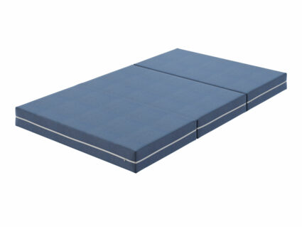 Футон DreamLine Eco (рогожка синяя) 40