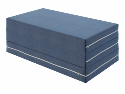 Футон DreamLine Eco (рогожка синяя) 40